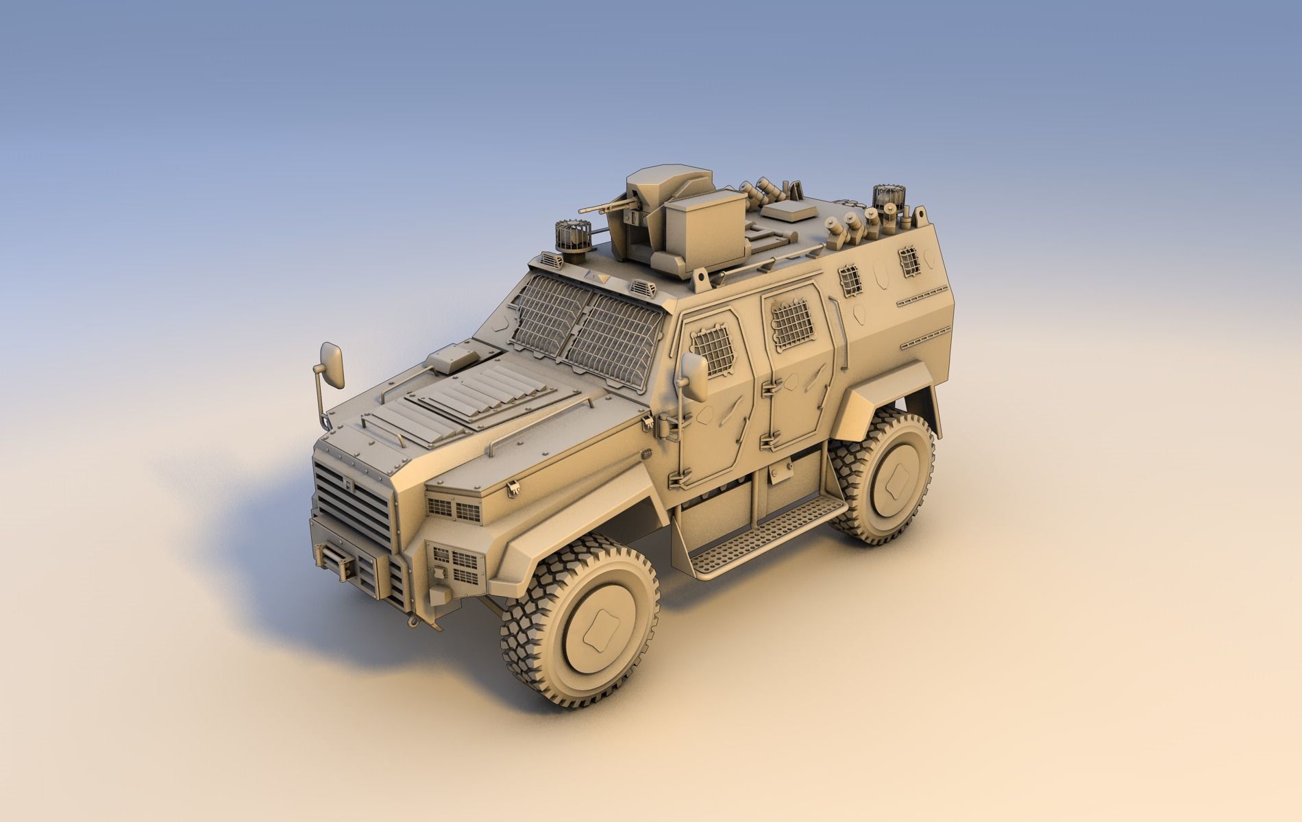 ejder armored vehicle 3D model_5