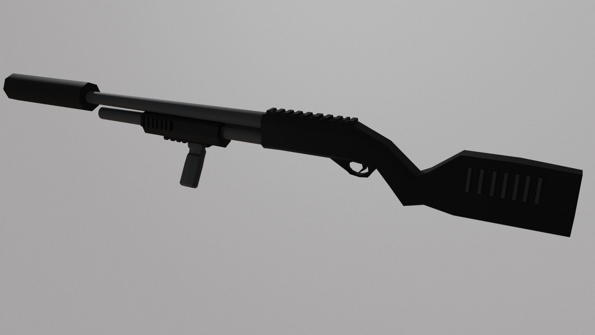 Lowpoly weapon pack model  Low-poly 3D model_3