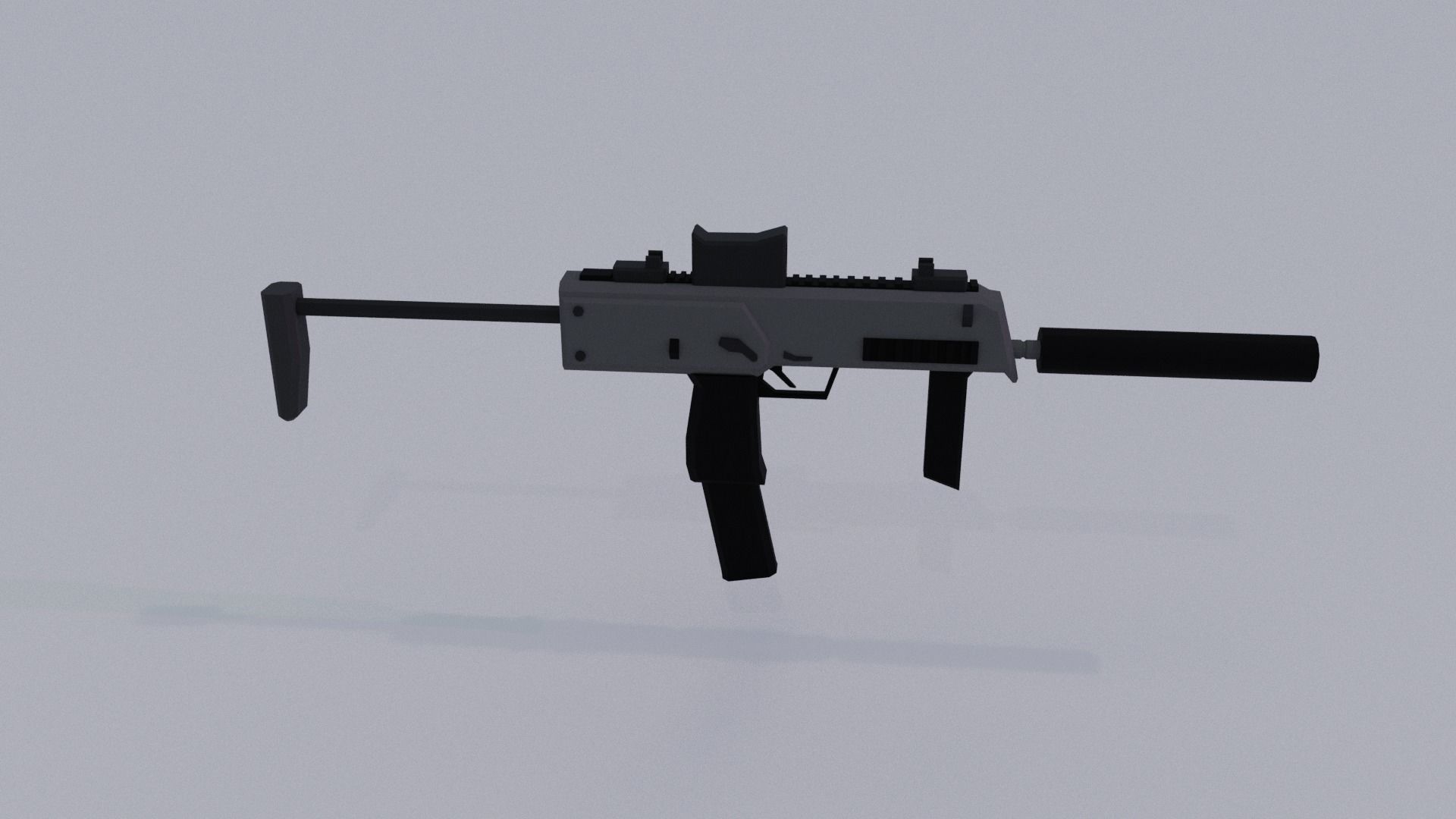 Lowpoly weapon pack model  Low-poly 3D model_5