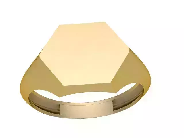 Geometric ring 2 3D print model