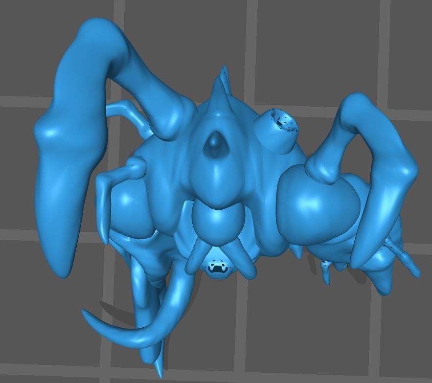 Starcraft Infested Terran 3D print model_3