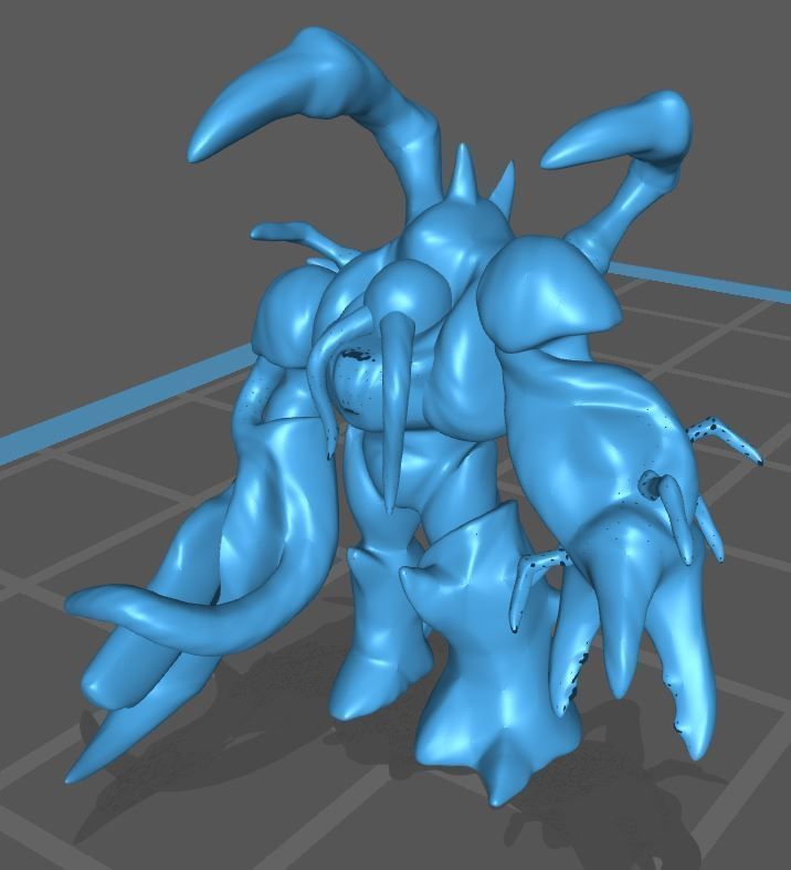 Starcraft Infested Terran 3D print model_1