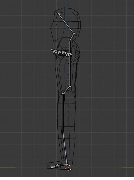 Low-poly man Free low-poly 3D model_4