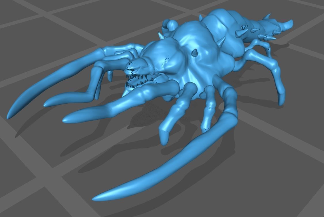 Starcraft Defiler 3D print model_1