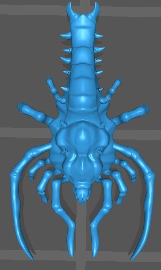Starcraft Defiler 3D print model_3