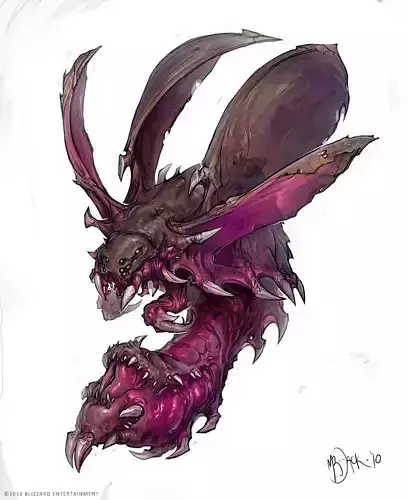Starcraft Devourer 3D print model