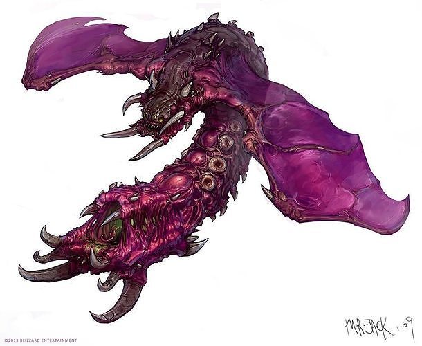 Starcraft Mutalisk 3D print model
