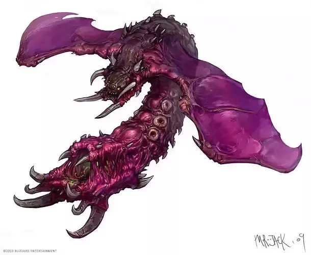 Starcraft Mutalisk 3D print model