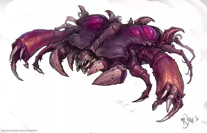 Starcraft Guardian 3D print model