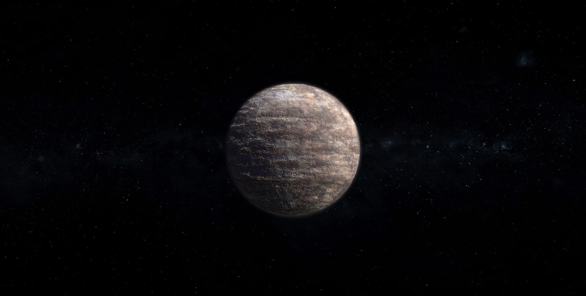 Barren Alien Planet 05 Low-poly 3D model_4