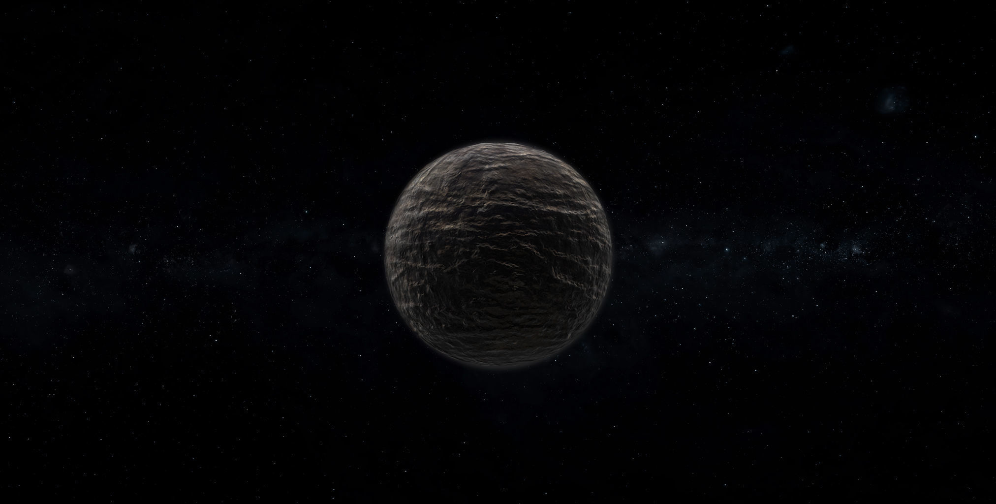 Barren Alien Planet 03 Low-poly 3D model_6