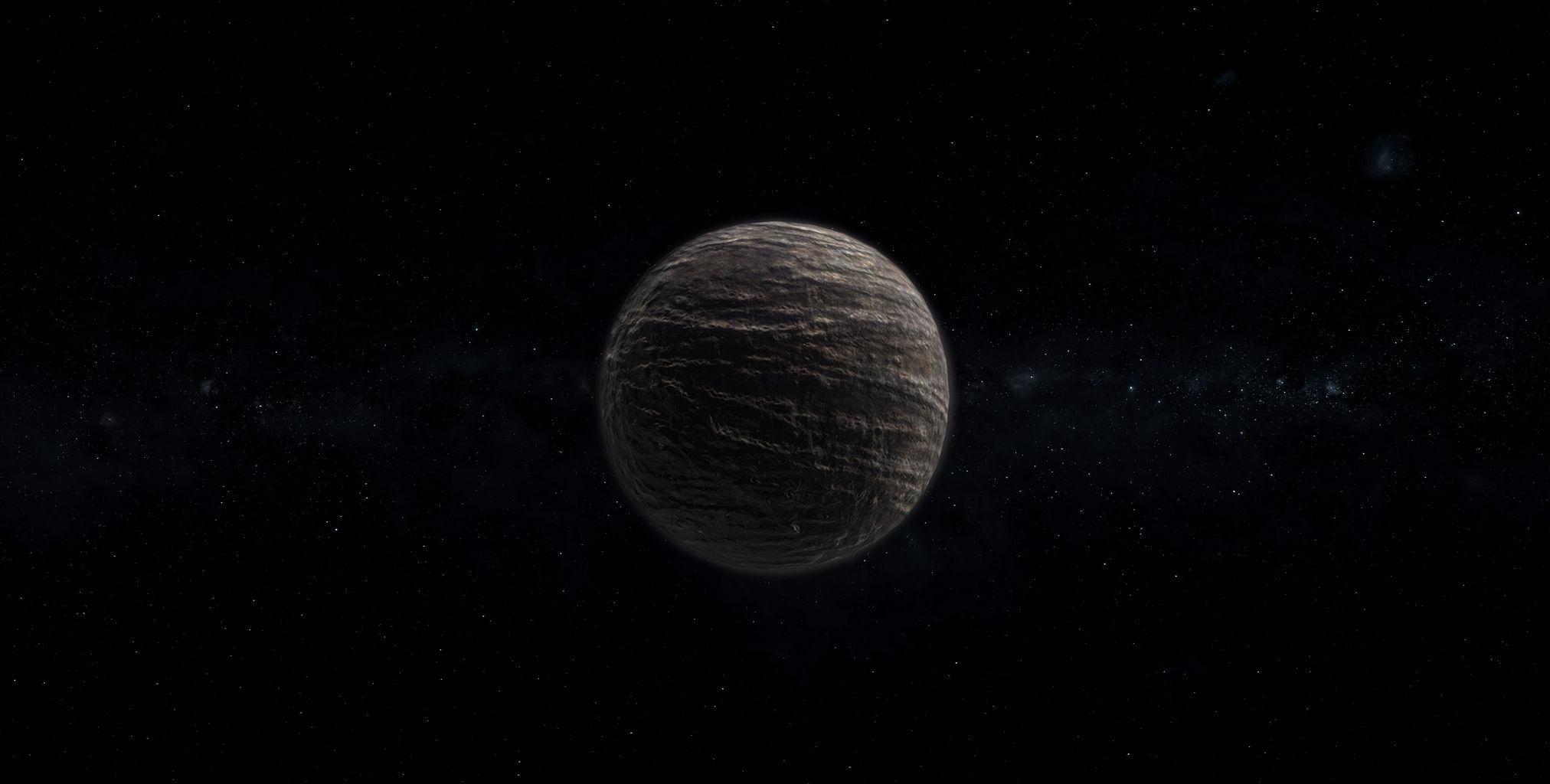 Barren Alien Planet 03 Low-poly 3D model_5