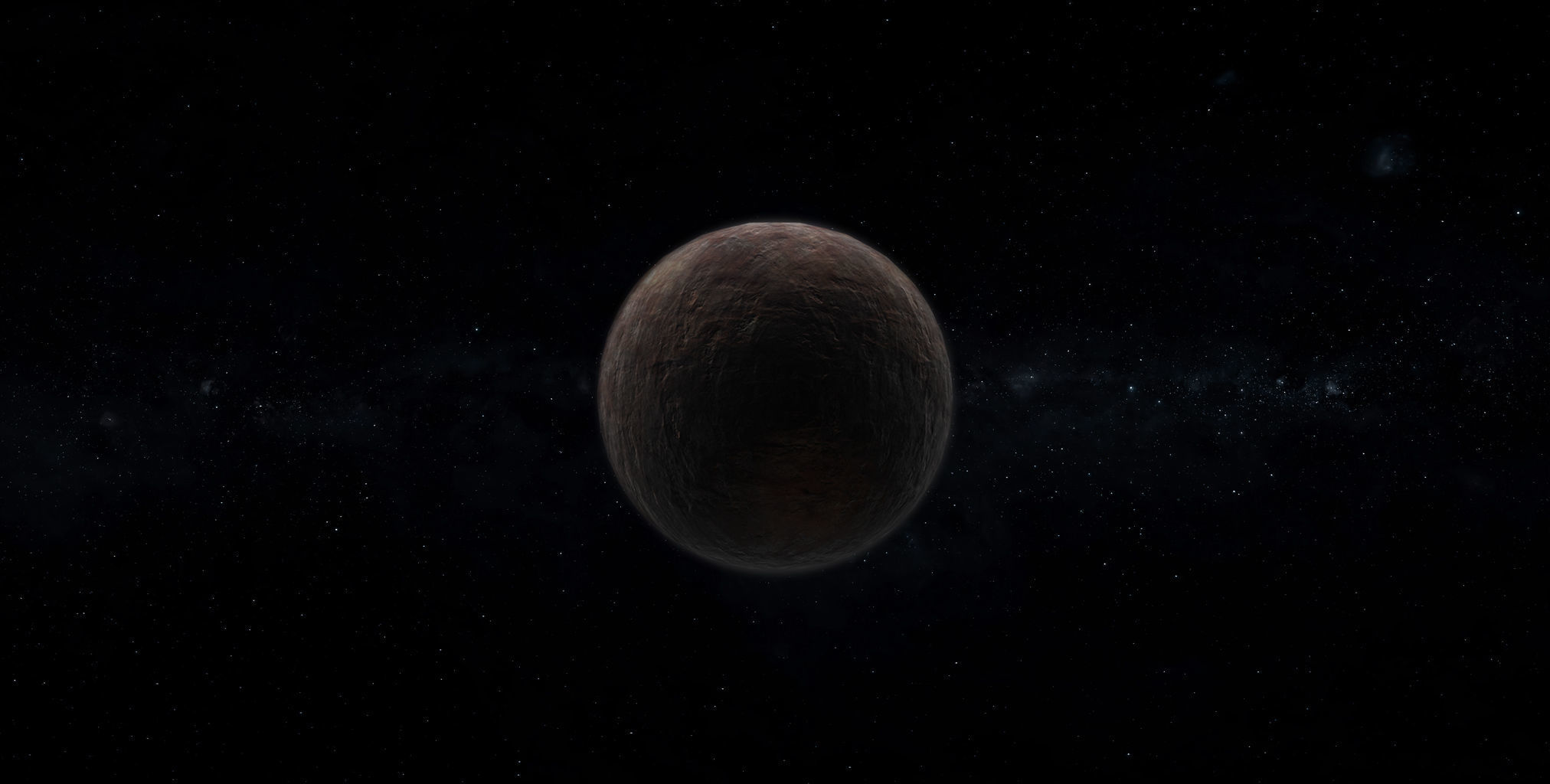 Barren Alien Planet 02 Low-poly 3D model_6