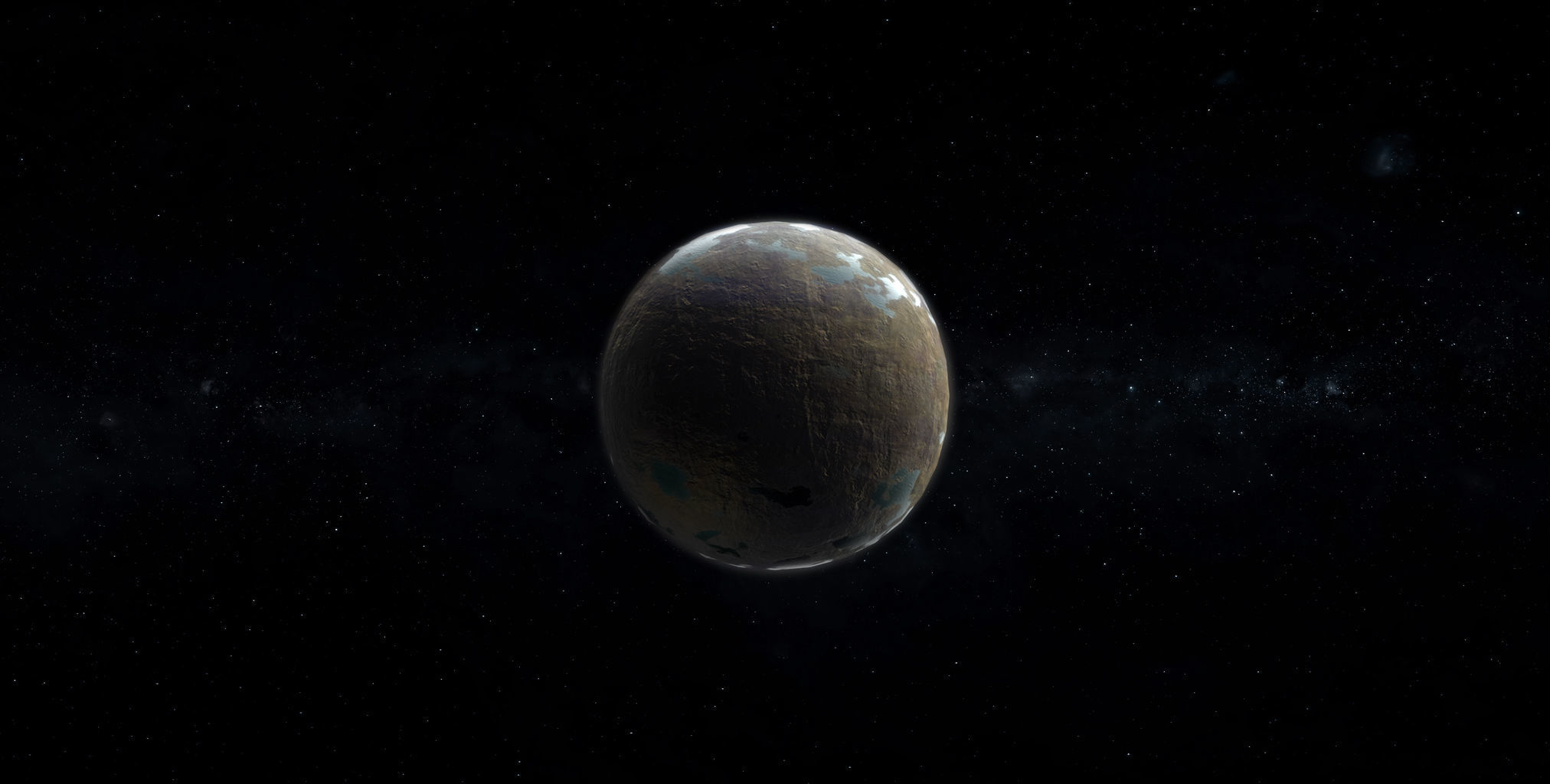 Alien Planet 10 Low-poly 3D model_5