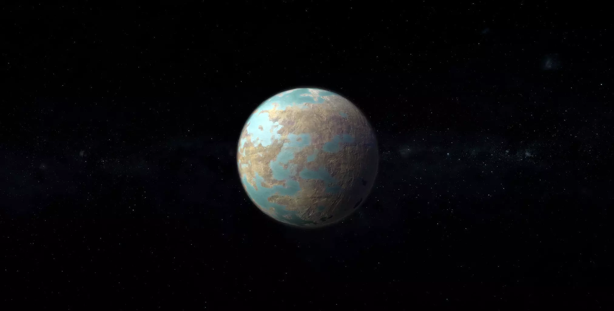 Alien Planet 10 Low-poly 3D model_0