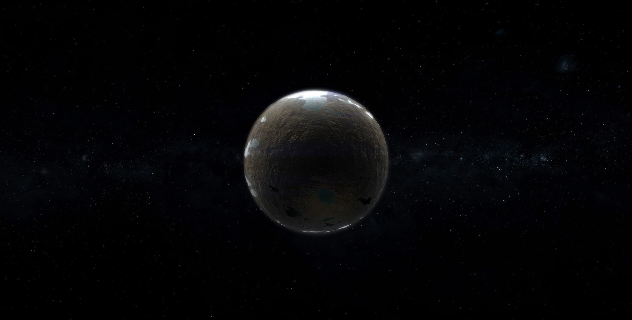 Alien Planet 10 Low-poly 3D model_6