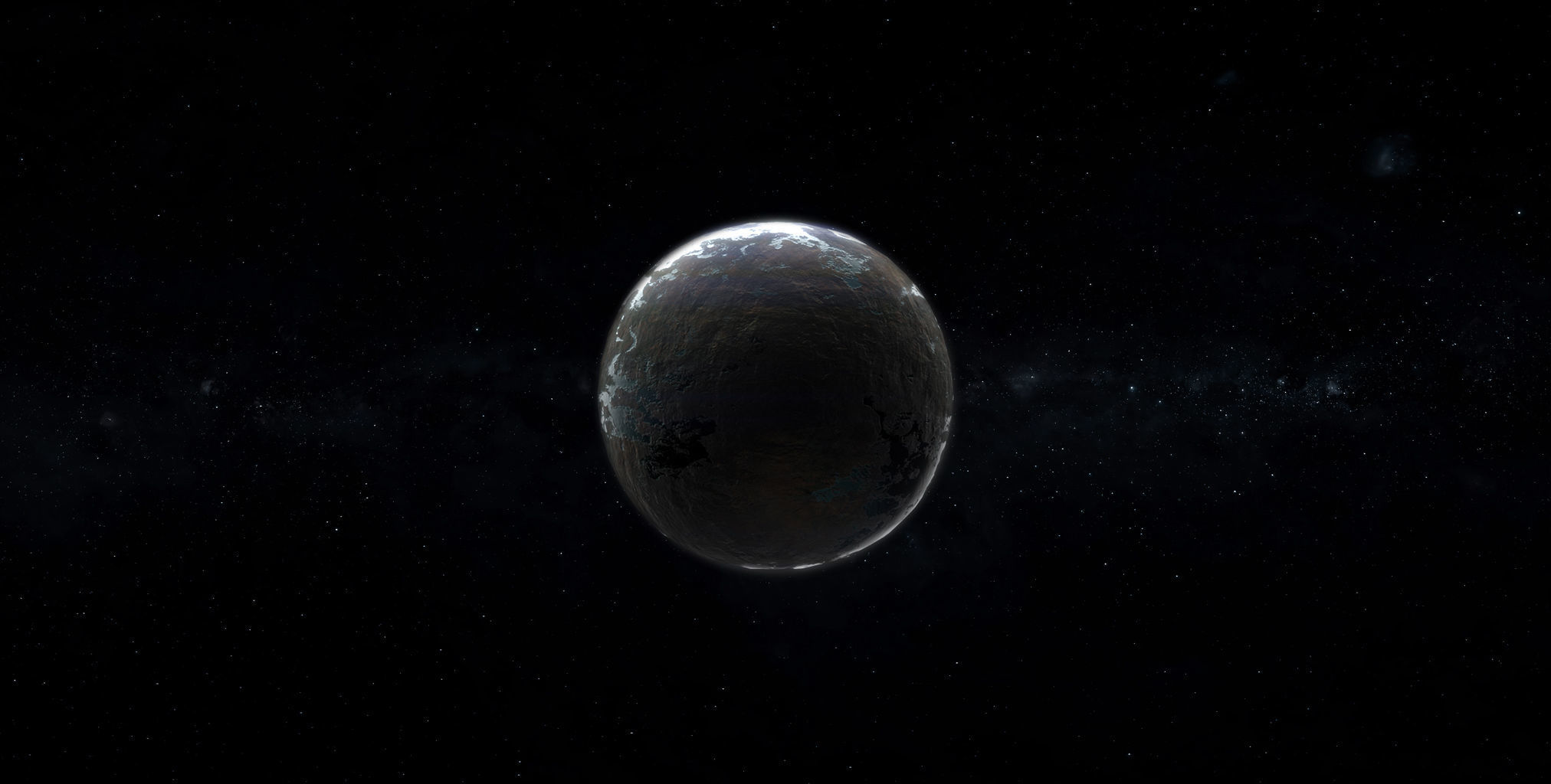 Alien Planet 05 Low-poly 3D model_6