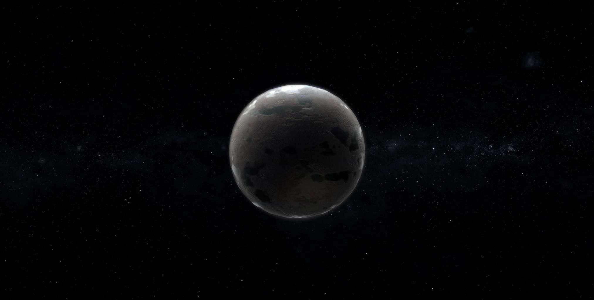 Alien Planet 02 Low-poly 3D model_6