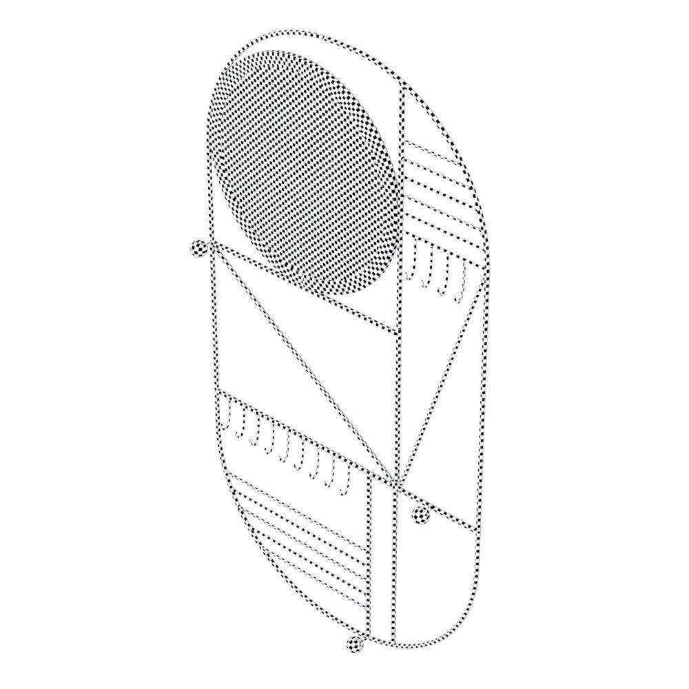 Idris Jewelry Organizer 3D model_11