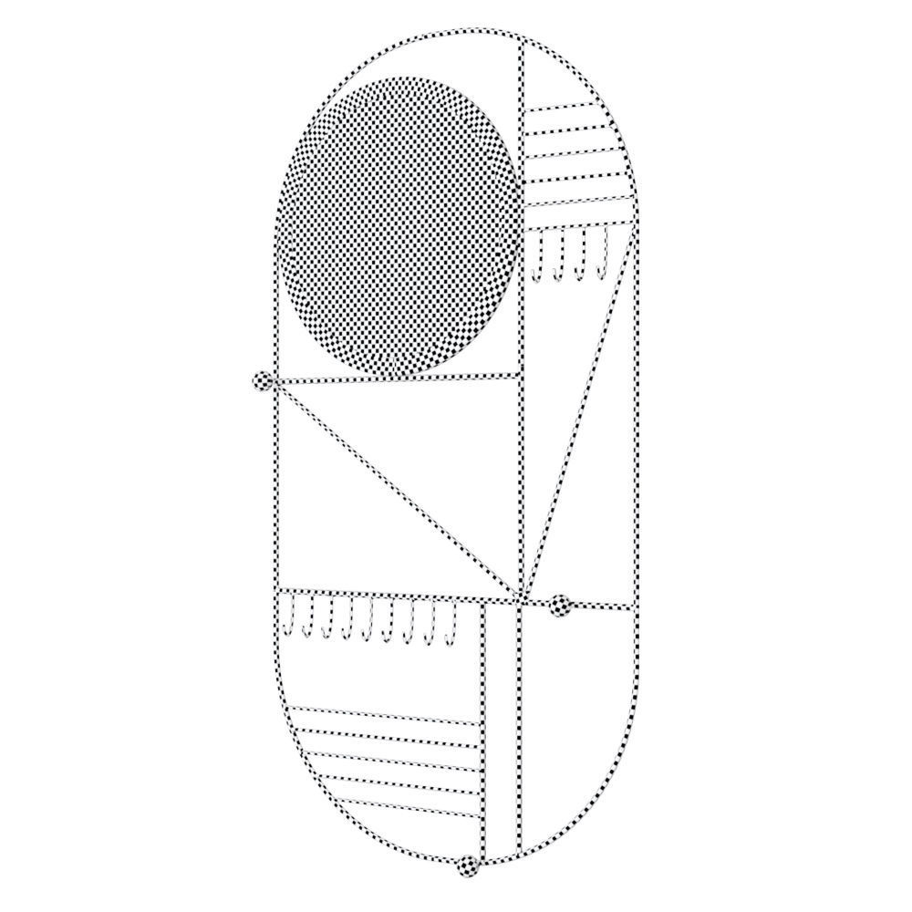 Idris Jewelry Organizer 3D model_7