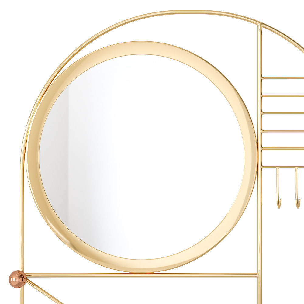 Idris Jewelry Organizer 3D model_4