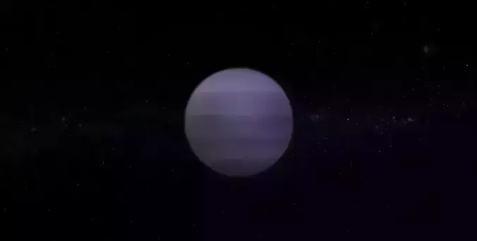 Gas Giant Alien Planet 10