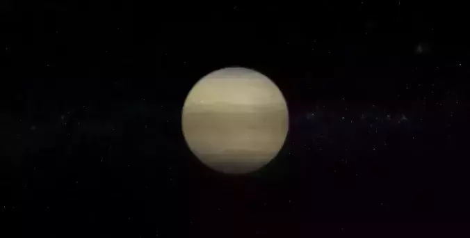 Gas Giant Alien Planet 04