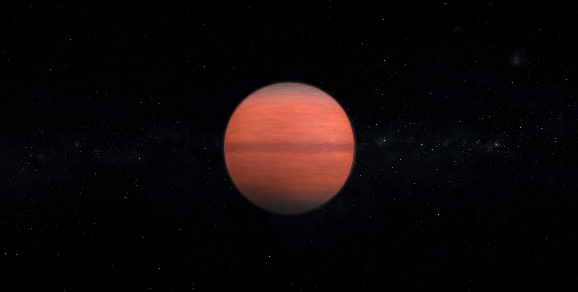 Gas Giant Alien Planet 03 Low-poly 3D model_1