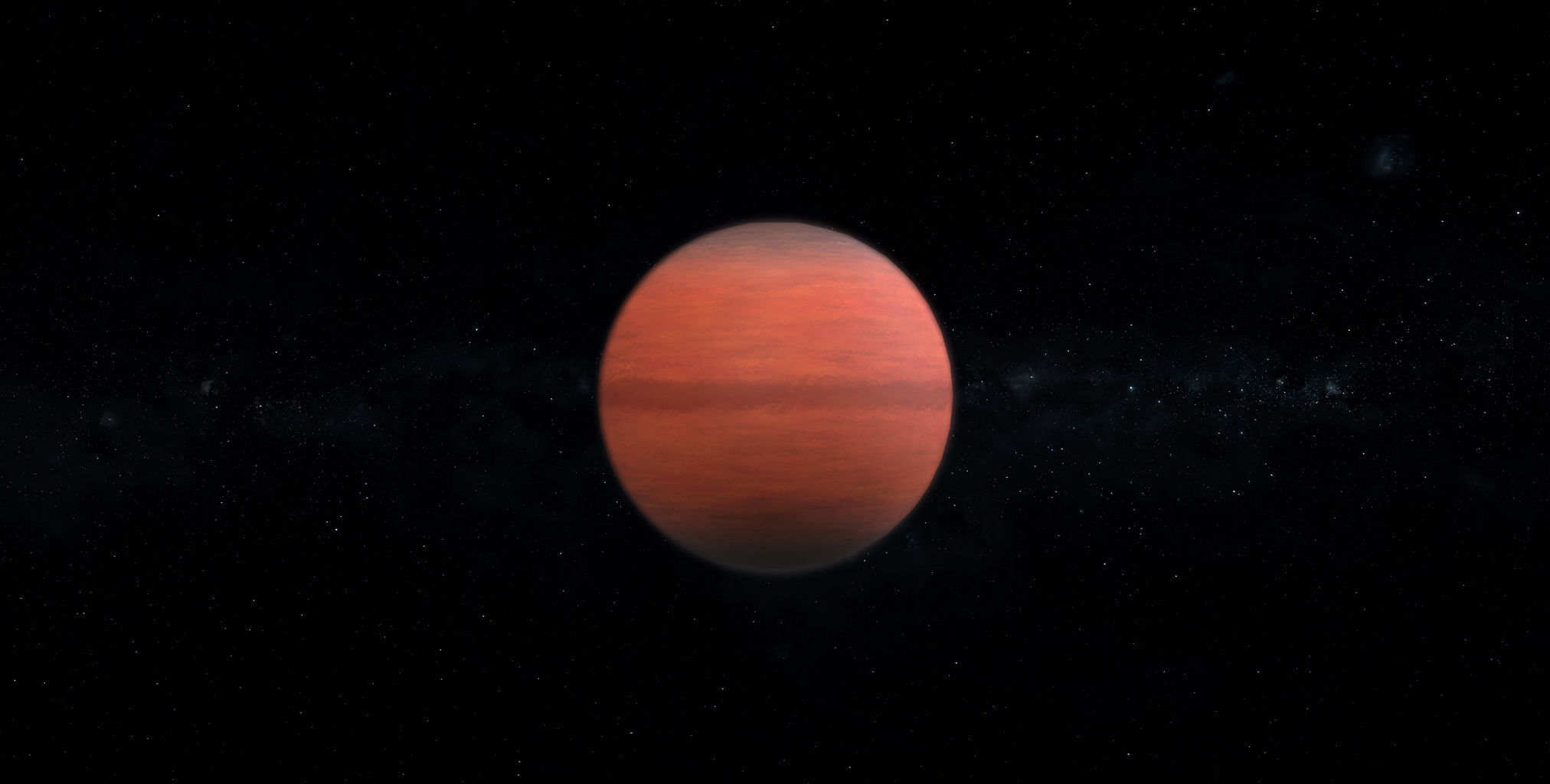 Gas Giant Alien Planet 03 Low-poly 3D model_2