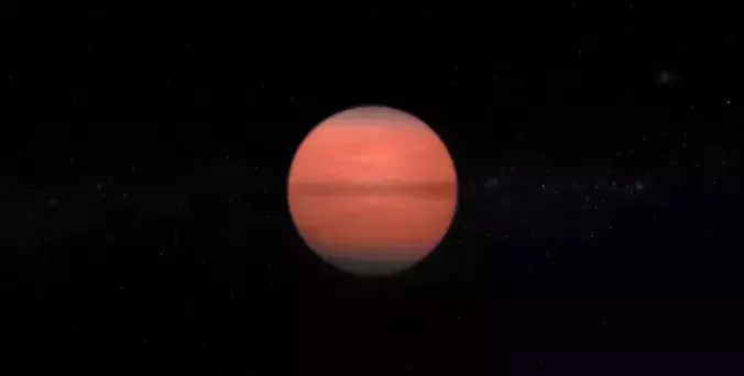 Gas Giant Alien Planet 03