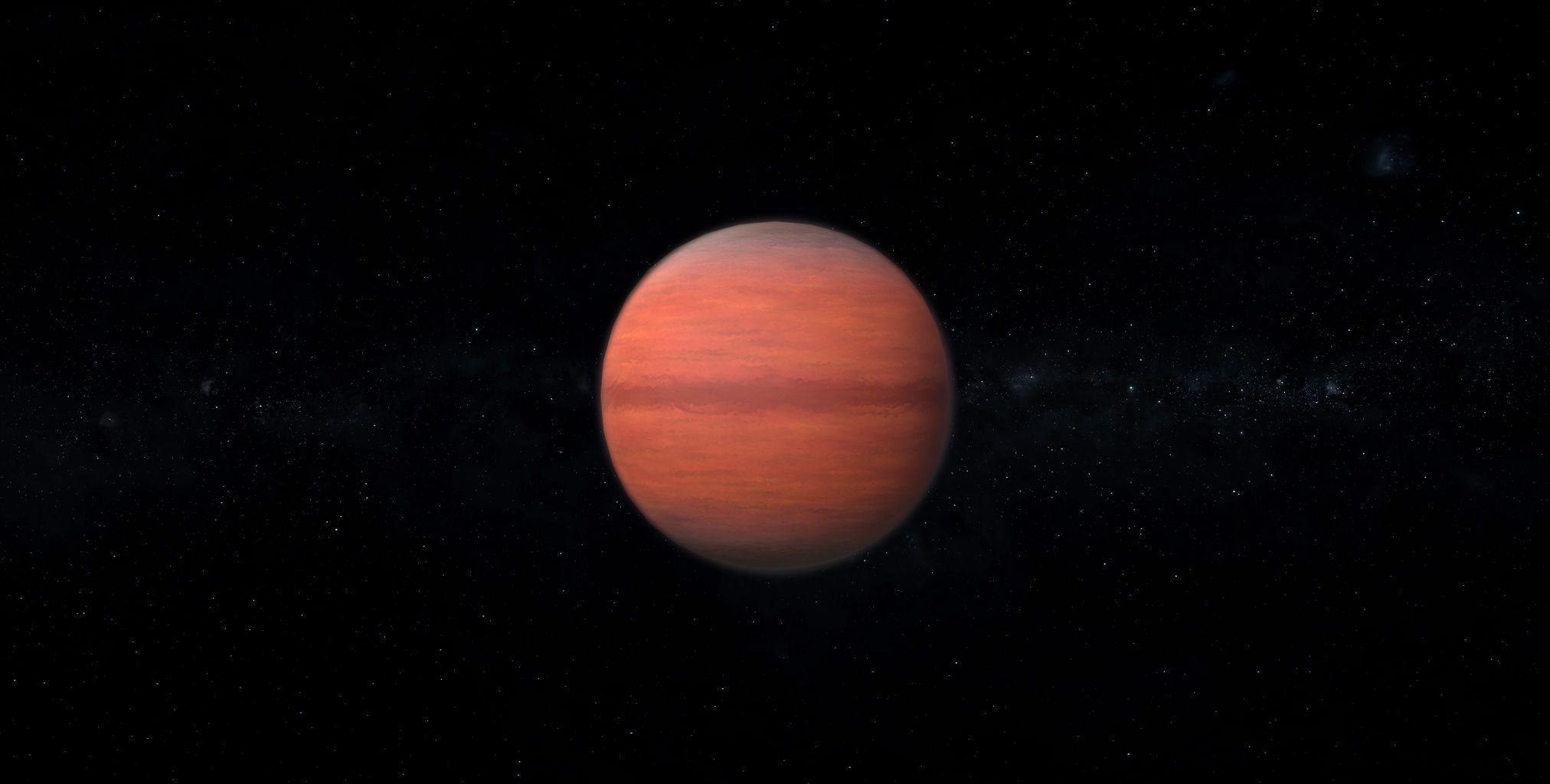 Gas Giant Alien Planet 03 Low-poly 3D model_7