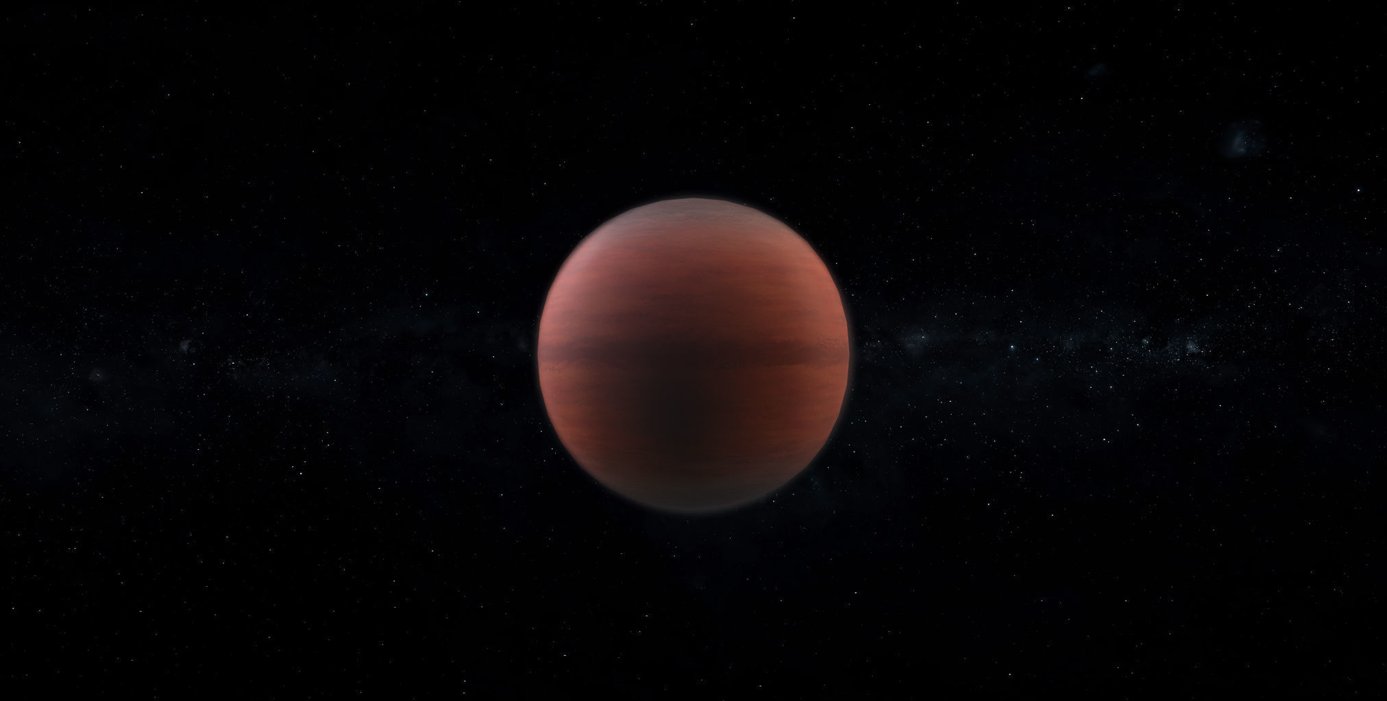 Gas Giant Alien Planet 03 Low-poly 3D model_5