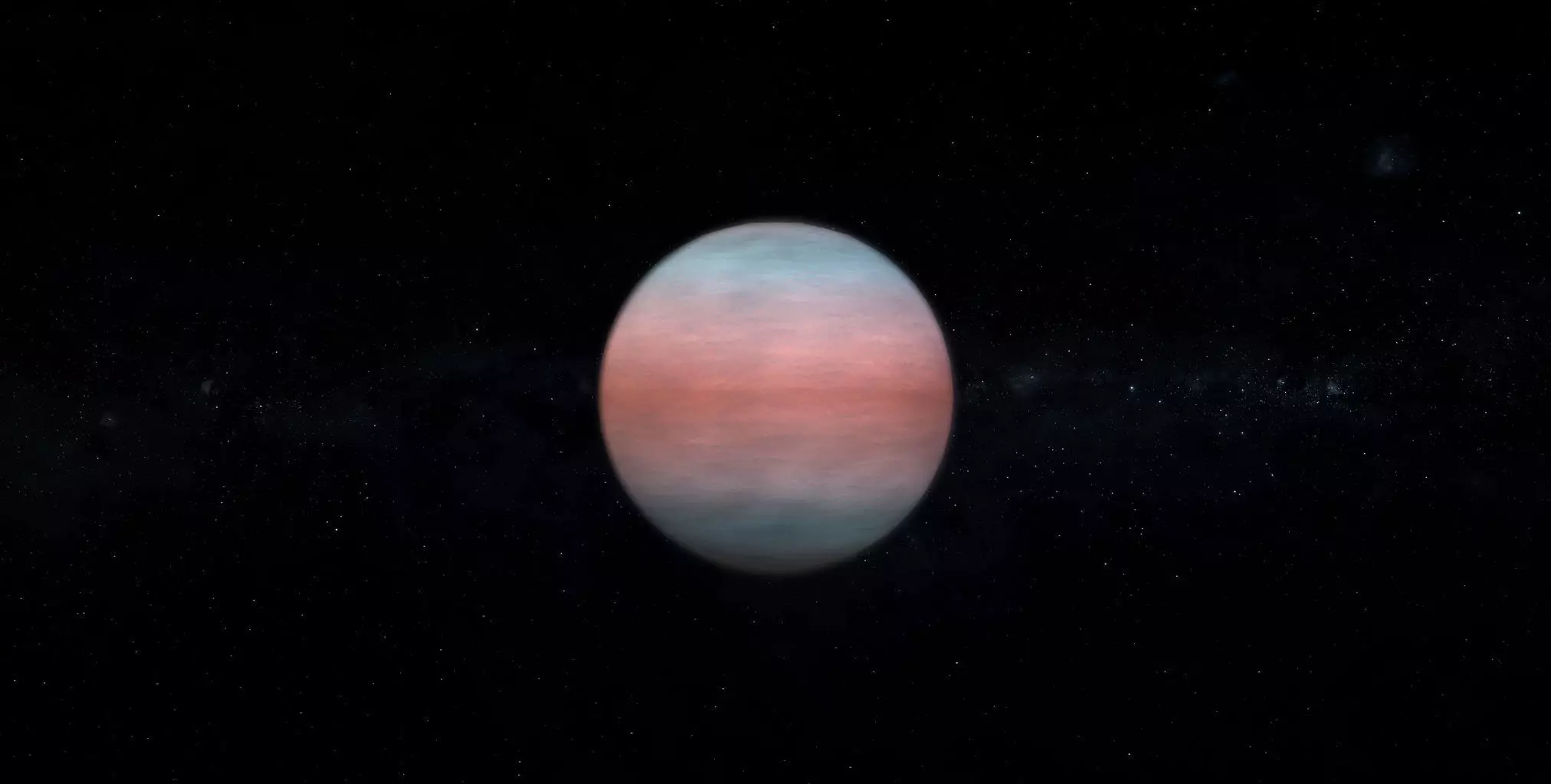 Gas Giant Alien Planet 02 Low-poly 3D model_0
