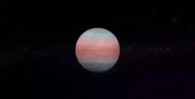 Gas Giant Alien Planet 02