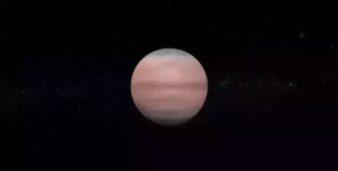 Gas Giant Alien Planet 01