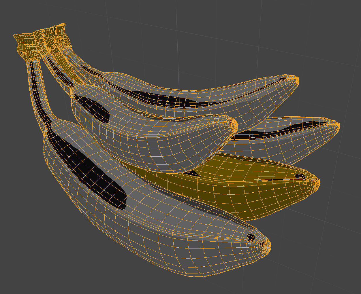 Banana bananas 3D model_2
