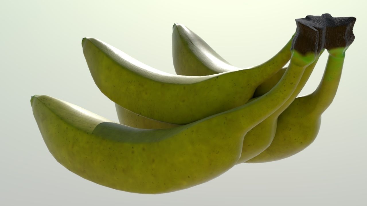 Banana bananas 3D model_3