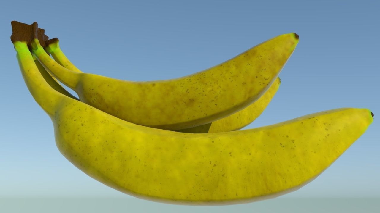Banana bananas 3D model_5