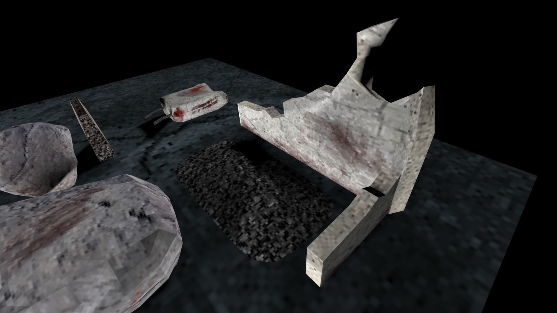 BD Horror Retrostyle PSX - Collection Vol 1 - Legacy Product Low-poly 3D model_4