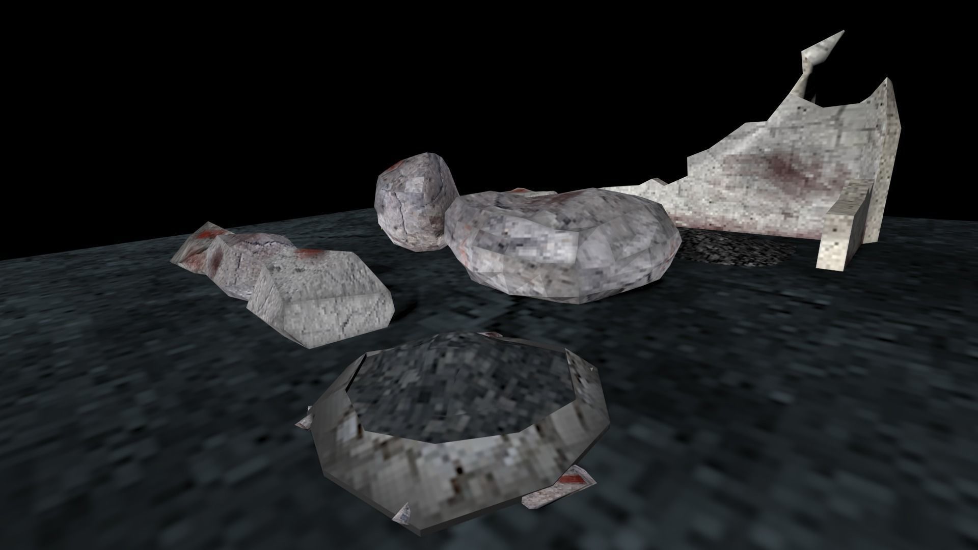 BD Horror Retrostyle PSX - Collection Vol 1 - Legacy Product Low-poly 3D model_2