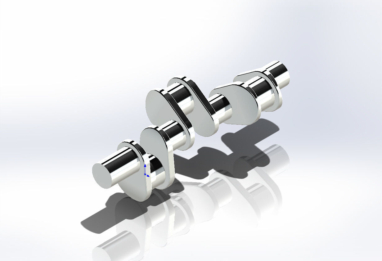 car engine parts 3D model_3