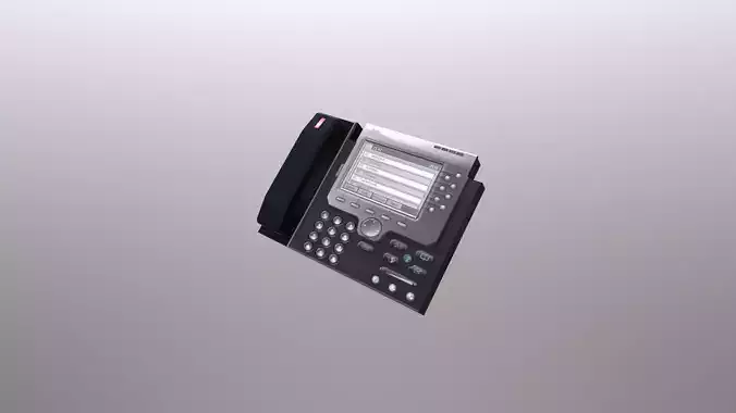 Office Phone - Lowpoly Game Ready