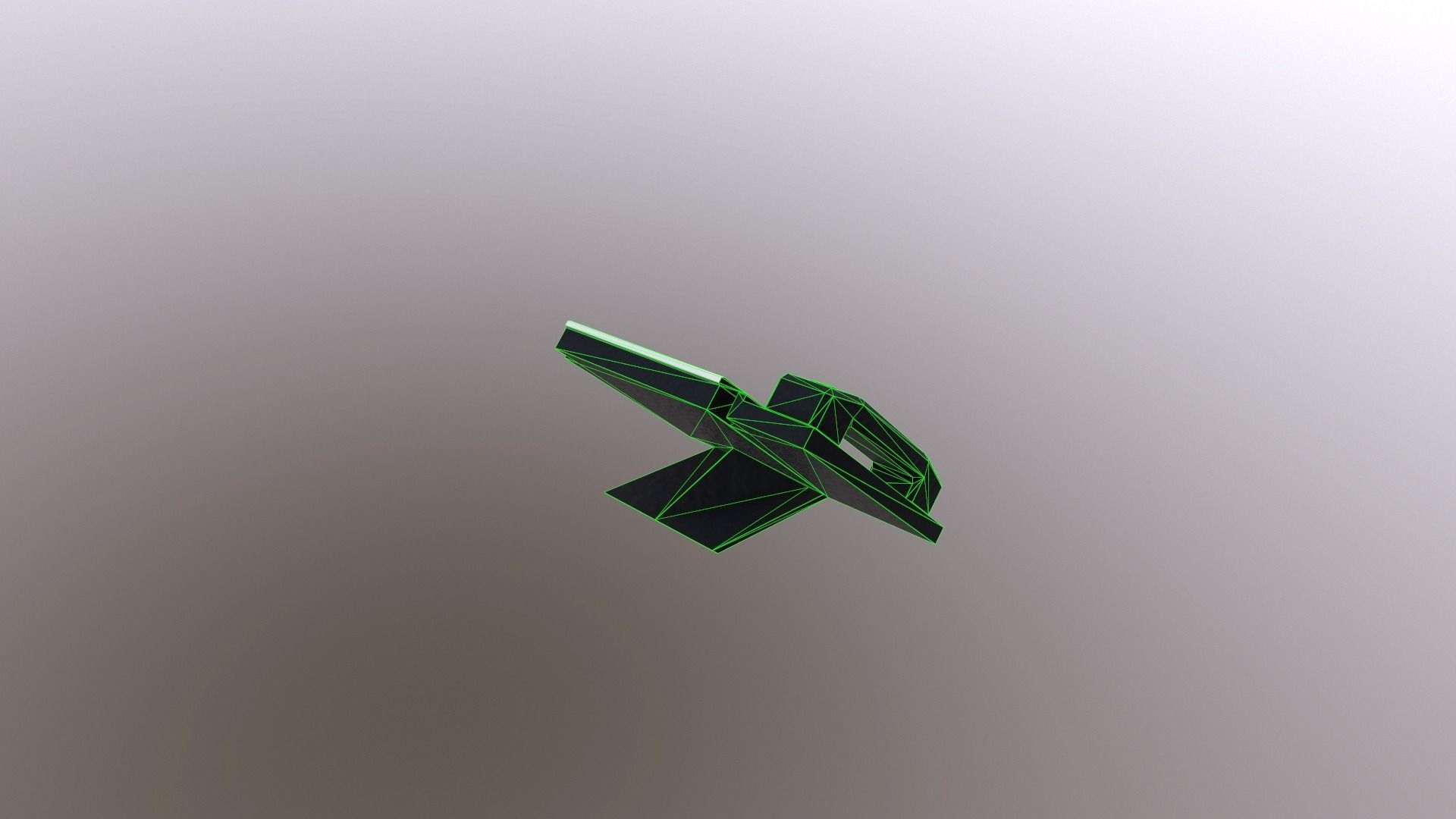 Office Phone - Lowpoly Game Ready Low-poly 3D model_6