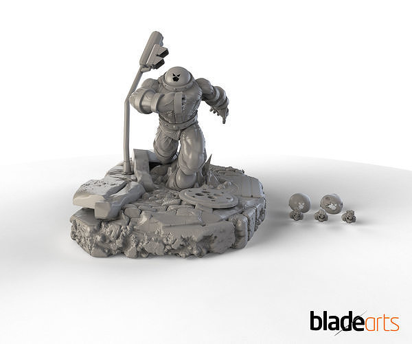 Cain Marko Juggernaut 3D print model