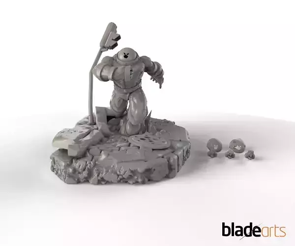 Cain Marko Juggernaut 3D print model