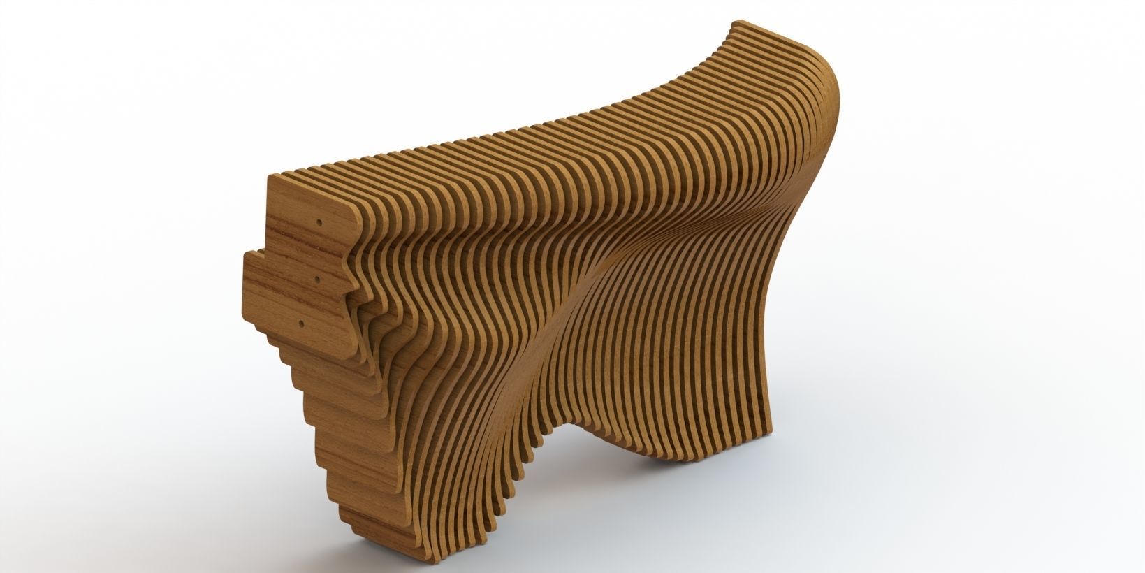 Parametric Reception V  3D model_1