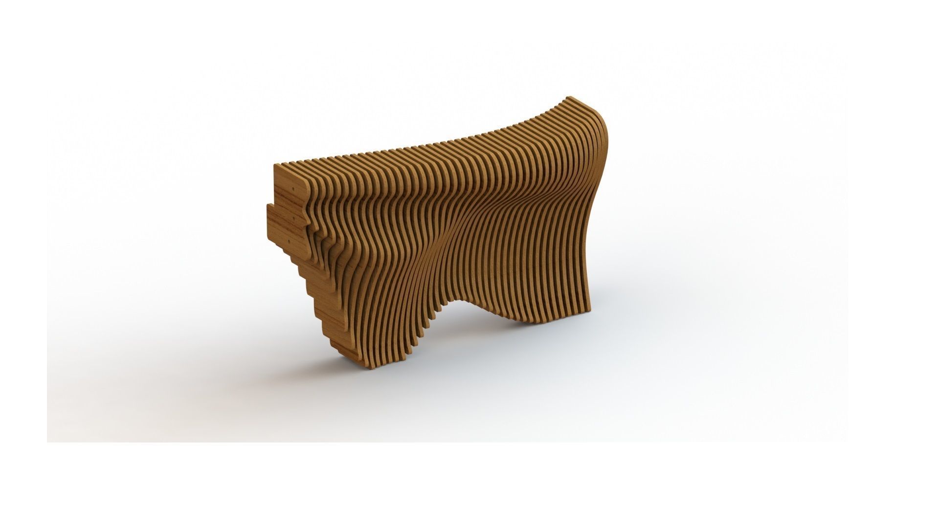 Parametric Reception V  3D model_4
