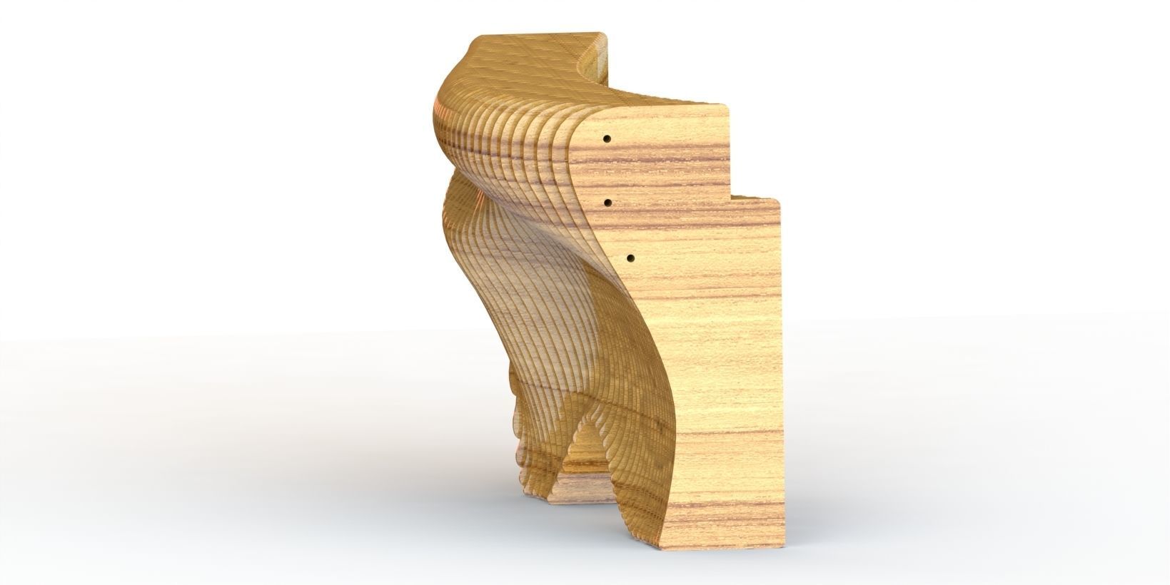 Parametric Reception V  3D model_3