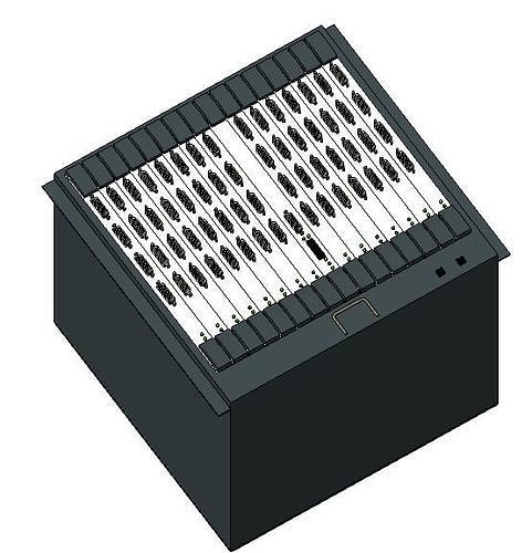 DSLMA box with lines 3D model