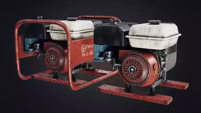 Old gasoline generator